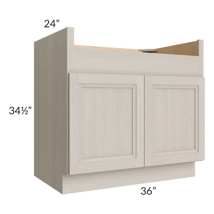 RTA Catalina Mist 36" Farm Sink Base Cabinet