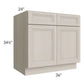 RTA Catalina Mist 36" Sink Base Cabinet