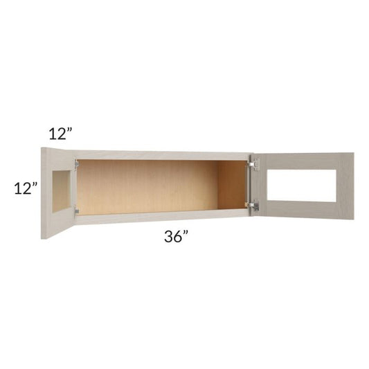 RTA Catalina Mist 36" x 12" Decorative Wall Cabinet