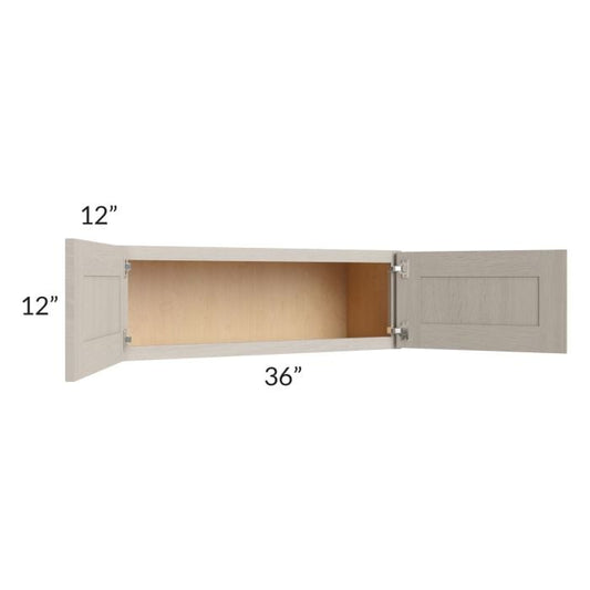 RTA Catalina Mist 36" x 12" Wall Cabinet with 1 Decorative End Panel