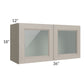 RTA Catalina Mist 36" x 18" Decorative Wall Cabinet with 2 Decorative End Panels