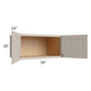 RTA Catalina Mist 36" x 18" x 24" Wall Cabinet