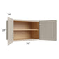 RTA Catalina Mist 36" x 24" x 24" Wall Cabinet