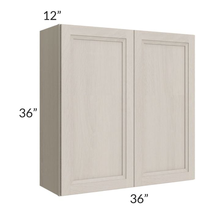 RTA Catalina Mist 36" x 36" Wall Cabinet with 1 Decorative End Panel