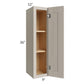 RTA Catalina Mist 9" x 36" Wall Cabinet with 2 Decorative End Panels