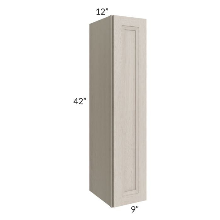 RTA Catalina Mist 9" x 42" Wall Cabinet with 2 Decorative End Panels