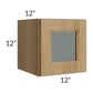 RTA Catalina Toffee 12" x 12" Decorative Wall Cabinet with 1 Decorative End Panel
