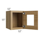 RTA Catalina Toffee 12" x 15" Decorative Wall Cabinet
