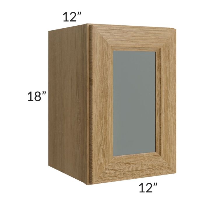 RTA Catalina Toffee 12" x 18" Decorative Wall Cabinet