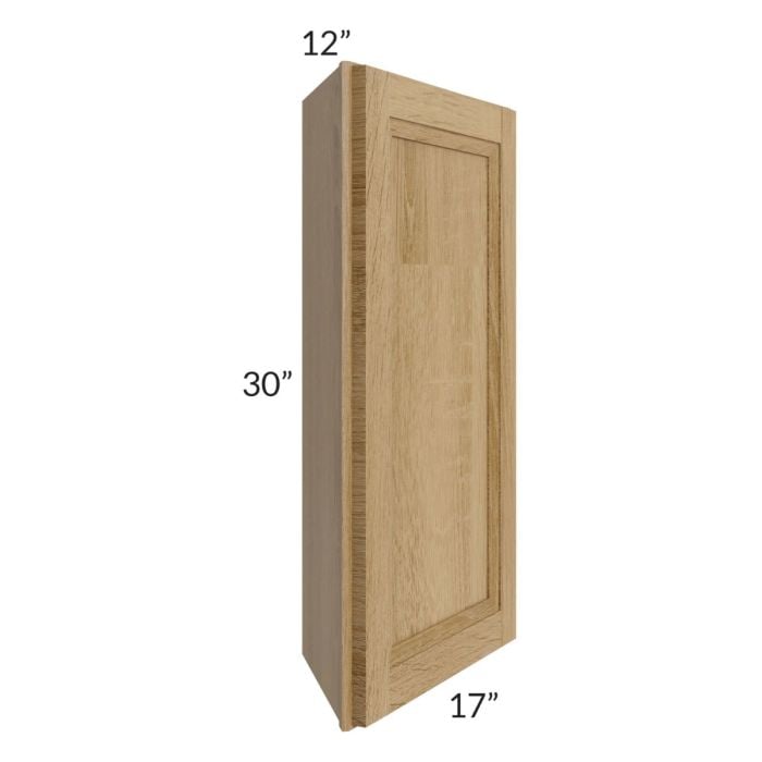 RTA Catalina Toffee 12" x 30" Angle Wall Cabinet
