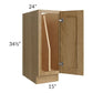 RTA Catalina Toffee 15" Full Height Door Tray Divider Base Cabinet