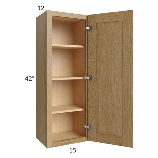 RTA Catalina Toffee 15" x 42" Wall Cabinet