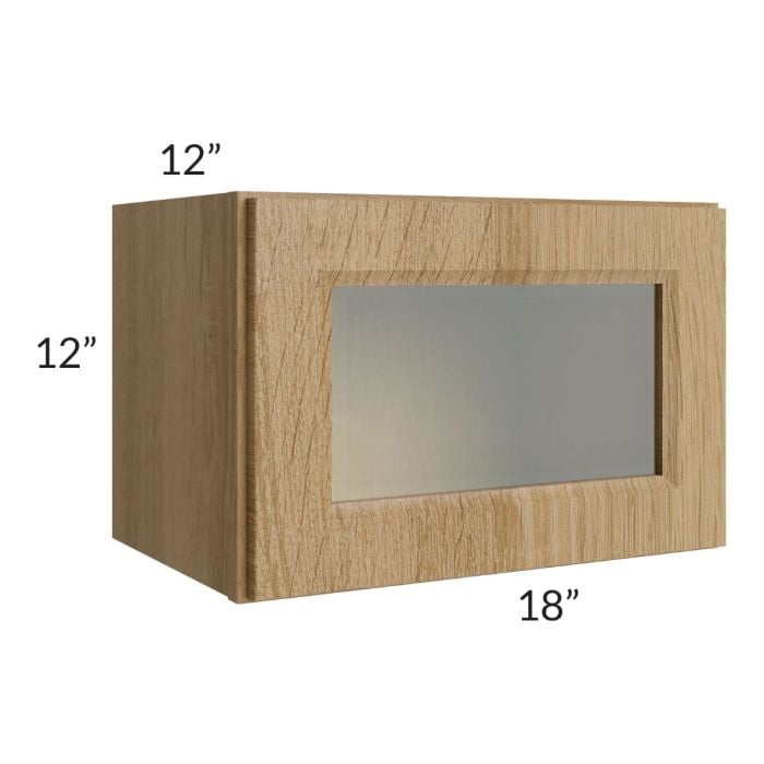 RTA Catalina Toffee 18" x 12" Decorative Wall Cabinet