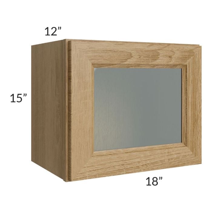 RTA Catalina Toffee 18" x 15" Decorative Wall Cabinet