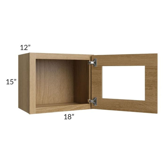 RTA Catalina Toffee 18" x 15" Decorative Wall Cabinet