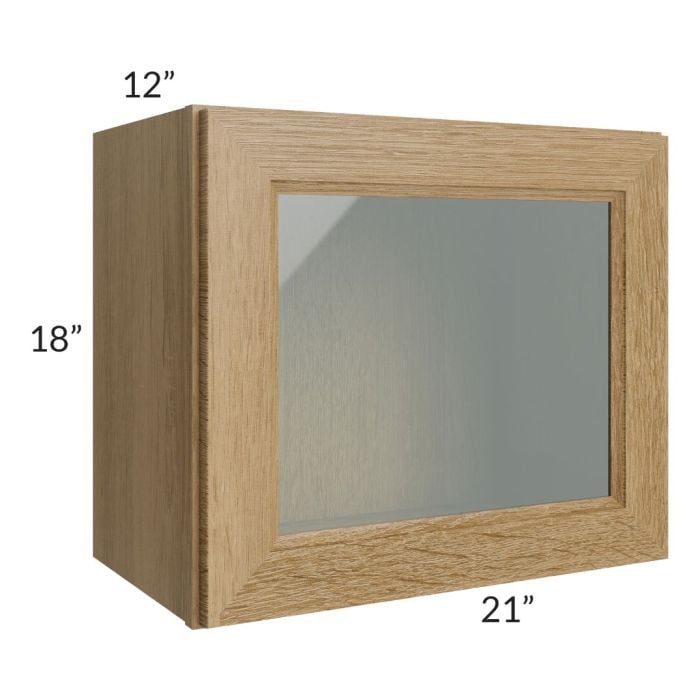 RTA Catalina Toffee 21" x 18" Decorative Wall Cabinet