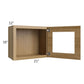 RTA Catalina Toffee 21" x 18" Decorative Wall Cabinet with 2 Decorative End Panels