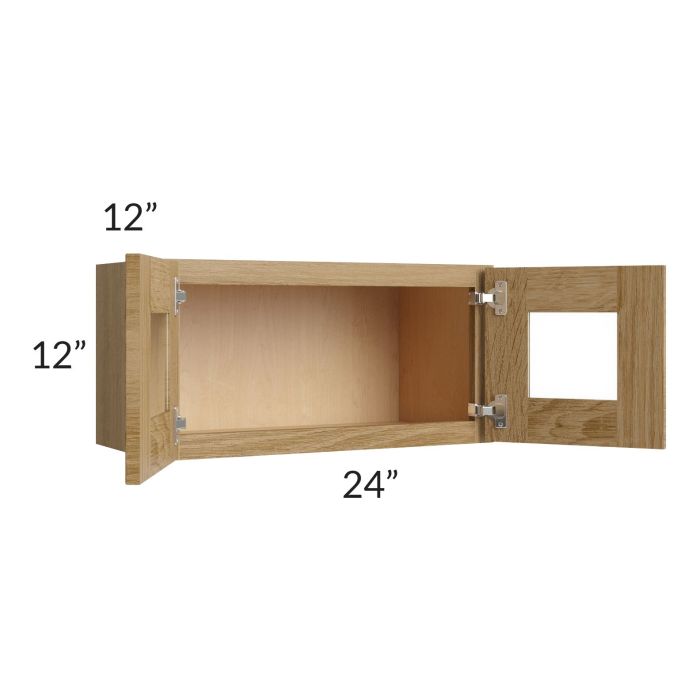RTA Catalina Toffee 24" x 12" Decorative Wall Cabinet