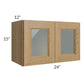 RTA Catalina Toffee 24" x 15" Decorative Wall Cabinet