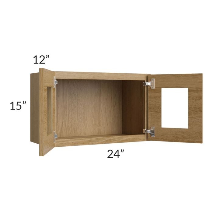RTA Catalina Toffee 24" x 15" Decorative Wall Cabinet