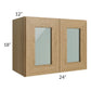 RTA Catalina Toffee 24" x 18" Decorative Wall Cabinet