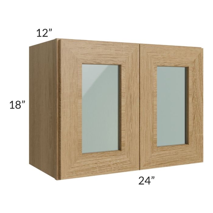 RTA Catalina Toffee 24" x 18" Decorative Wall Cabinet