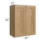 RTA Catalina Toffee 24" x 30" Wall Cabinet