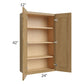 RTA Catalina Toffee 24" x 42" Wall Cabinet