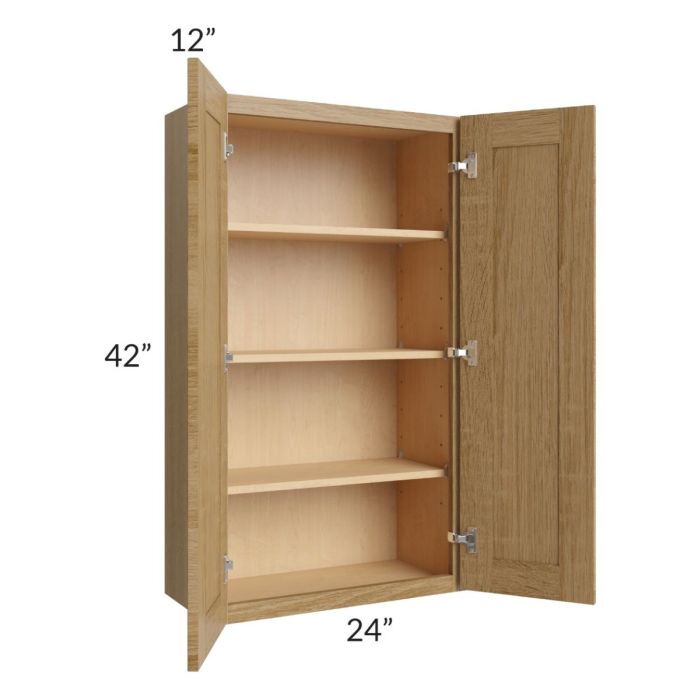 RTA Catalina Toffee 24" x 42" Wall Cabinet