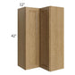 RTA Catalina Toffee 24" x 42" Wall Easy Reach Cabinet with 2 Decorative End Panels