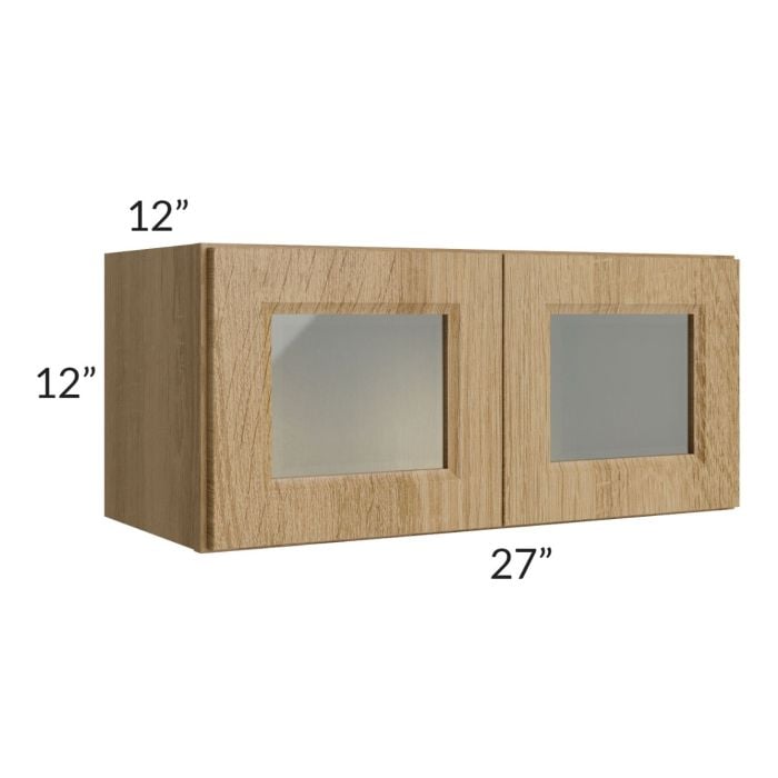 RTA Catalina Toffee 27" x 12" Decorative Wall Cabinet