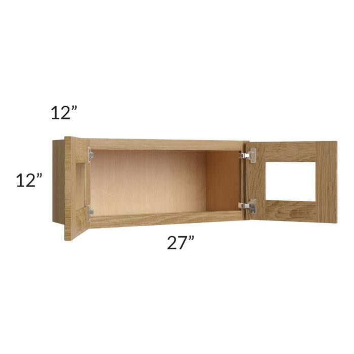 RTA Catalina Toffee 27" x 12" Decorative Wall Cabinet