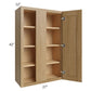 RTA Catalina Toffee 27" x 42" Wall Blind Cabinet with 1 Decorative End Panel