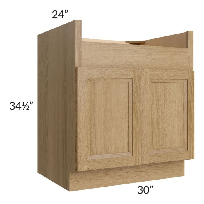 RTA Catalina Toffee 30" Farm Sink Base Cabinet
