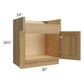 RTA Catalina Toffee 30" Farm Sink Base Cabinet