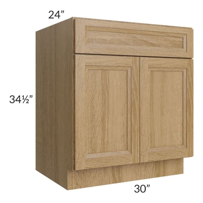 RTA Catalina Toffee 30" Sink Base Cabinet (1 drawer front)