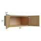 RTA Catalina Toffee 30" x 15" x 24" Wall Cabinet
