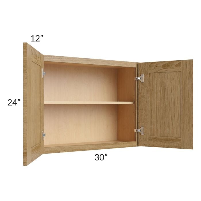 RTA Catalina Toffee 30" x 24" Wall Cabinet