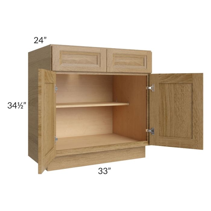 RTA Catalina Toffee 33" Base Cabinet