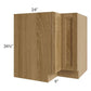 RTA Catalina Toffee 33" Corner Base Cabinet