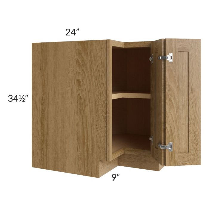 RTA Catalina Toffee 33" Corner Base Cabinet