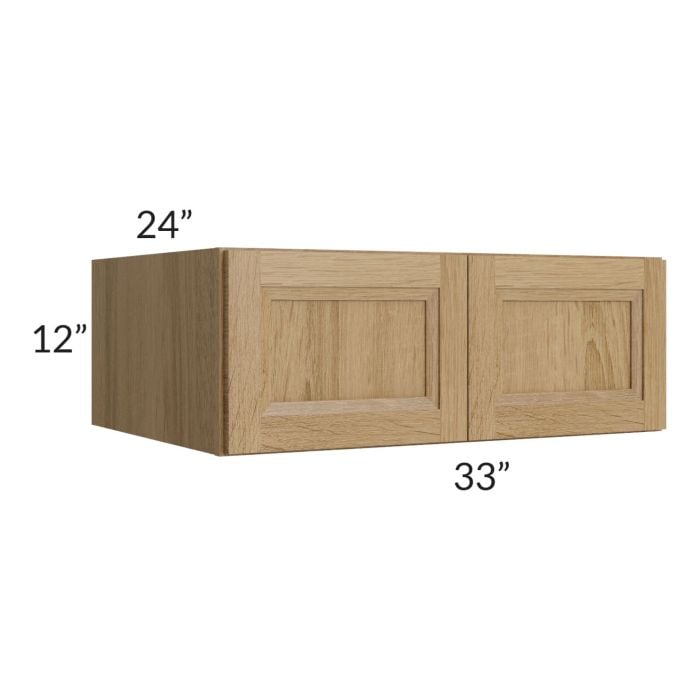RTA Catalina Toffee 33" x 12" x 24" Wall Cabinet