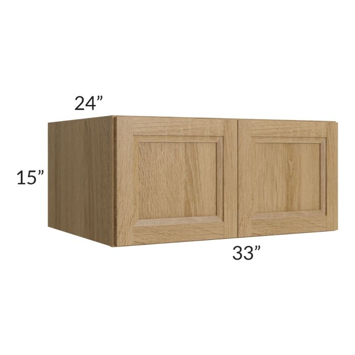 RTA Catalina Toffee 33" x 15" x 24" Wall Cabinet