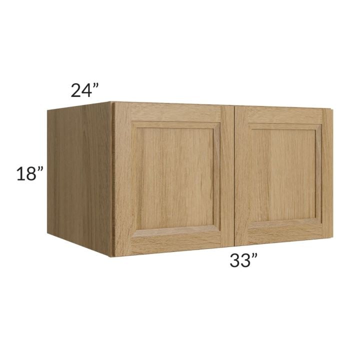 RTA Catalina Toffee 33" x 18" x 24" Wall Cabinet