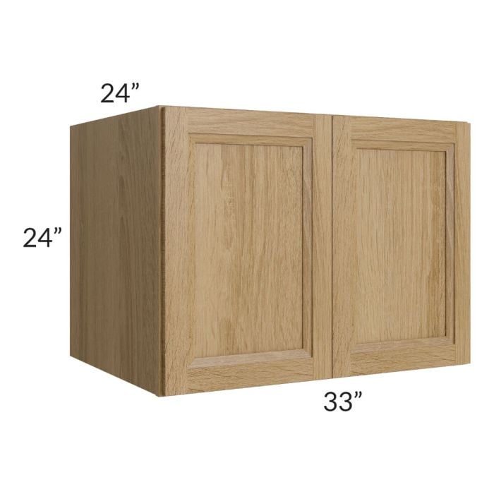 RTA Catalina Toffee 33" x 24" x 24" Wall Cabinet
