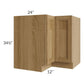 RTA Catalina Toffee 36" Corner Base Cabinet
