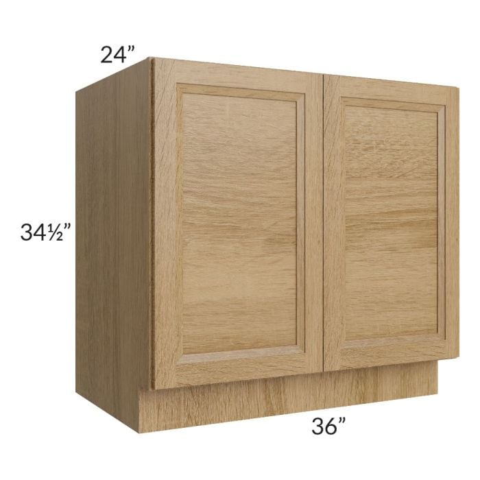 RTA Catalina Toffee 36" Full Height Door Base Cabinet