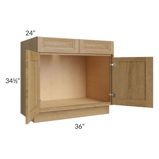 RTA Catalina Toffee 36" Sink Base Cabinet