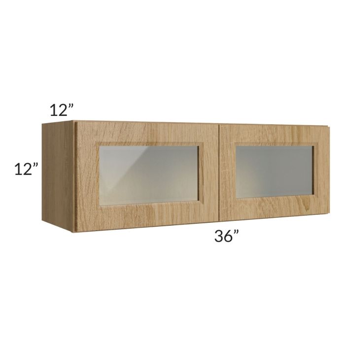 RTA Catalina Toffee 36" x 12" Decorative Wall Cabinet