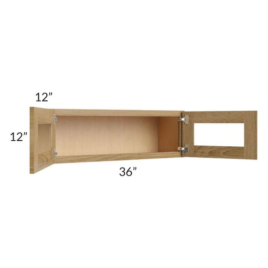 RTA Catalina Toffee 36" x 12" Decorative Wall Cabinet
